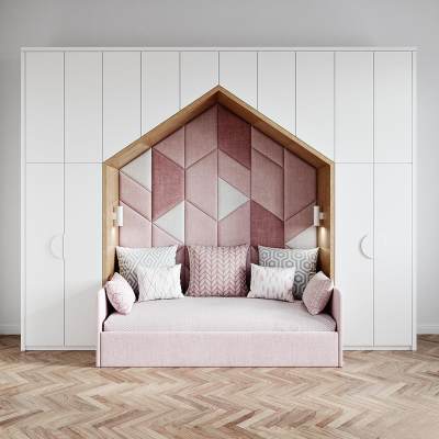 现代儿童多功能式衣柜